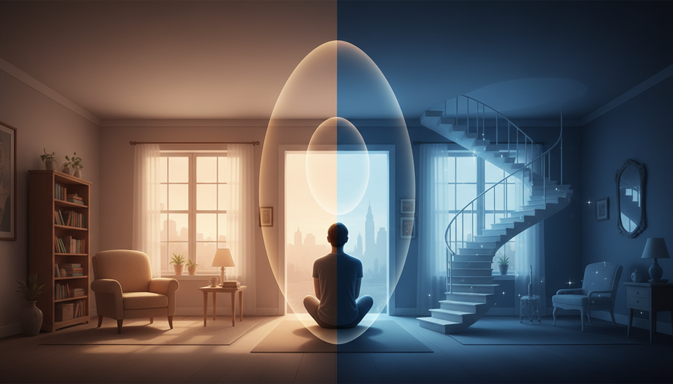 Наблюдатель между сном и бодрствованием / An observer between dreaming and wakefulness